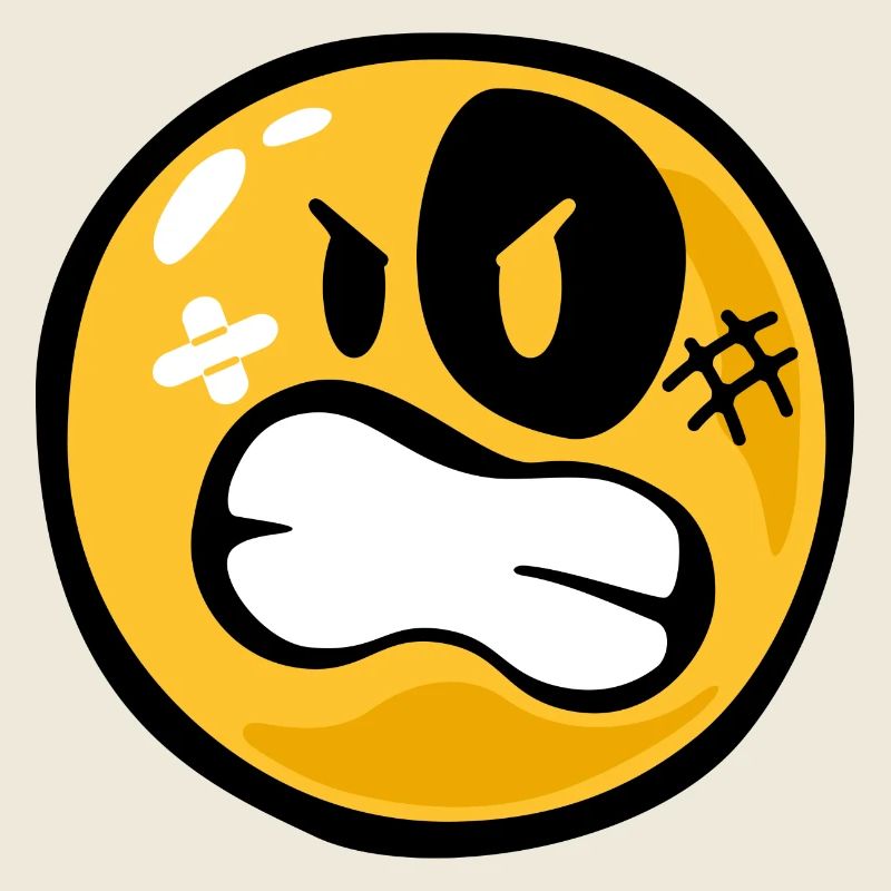 Smiley anger