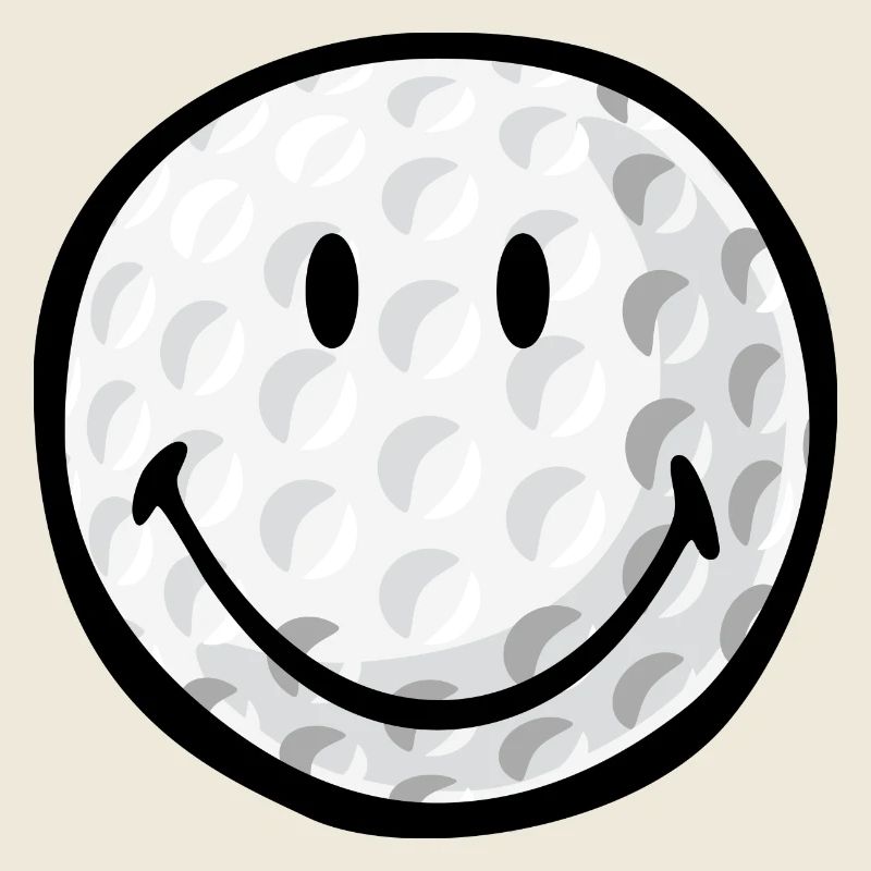 Smiley Golf Ball