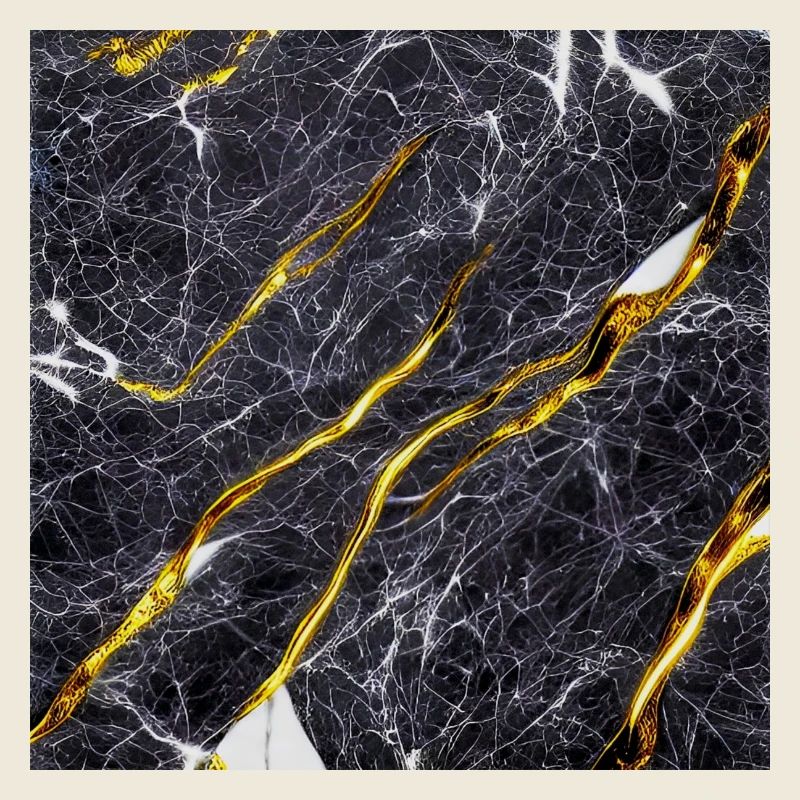 Marble Black Gold Texture