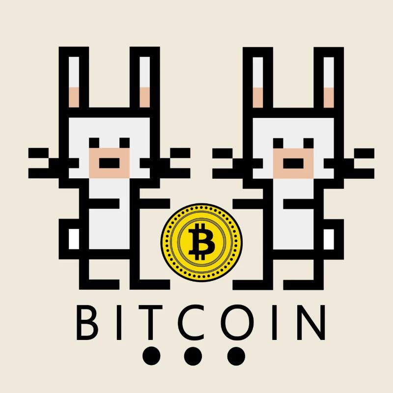 white rabbits collect bitcoin