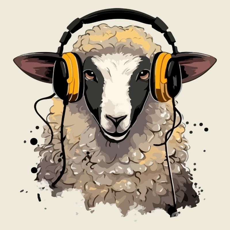 Beki the audiophile sheep