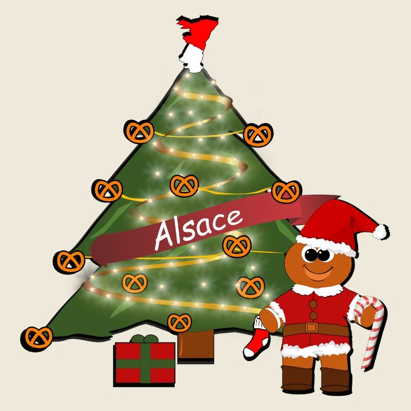 Elsässer Weihnachtsbaum