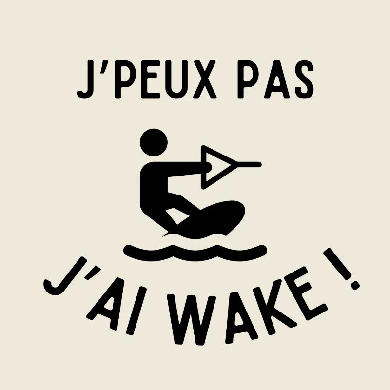 I can't, I woke!