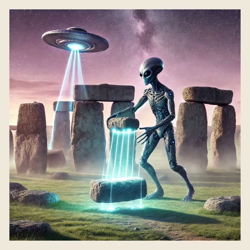 Alien construit Stonehenge