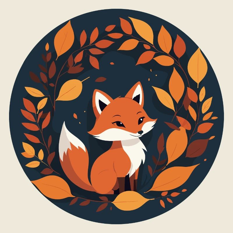 Fox in Autumn #7