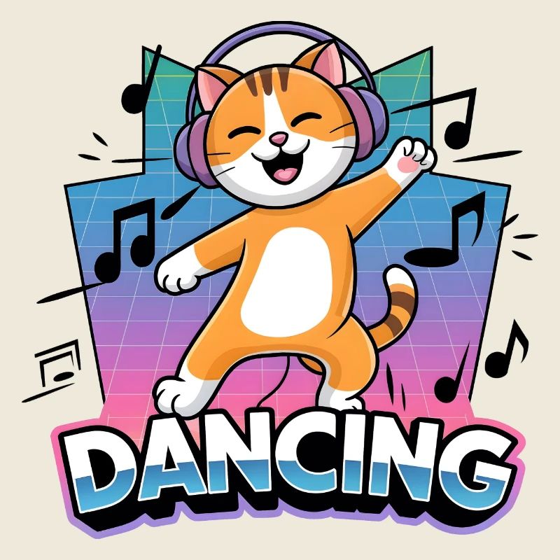 Dancing cat