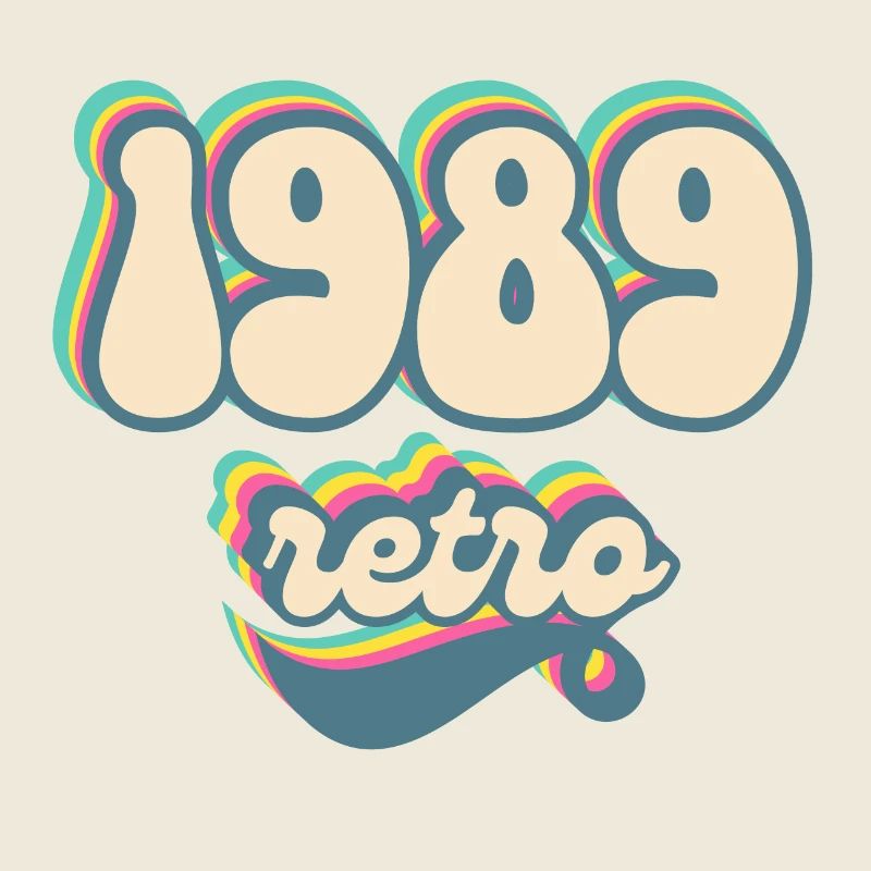 1989 retro idée cadeau