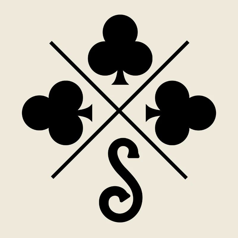 Glücksklee-Buchstabe