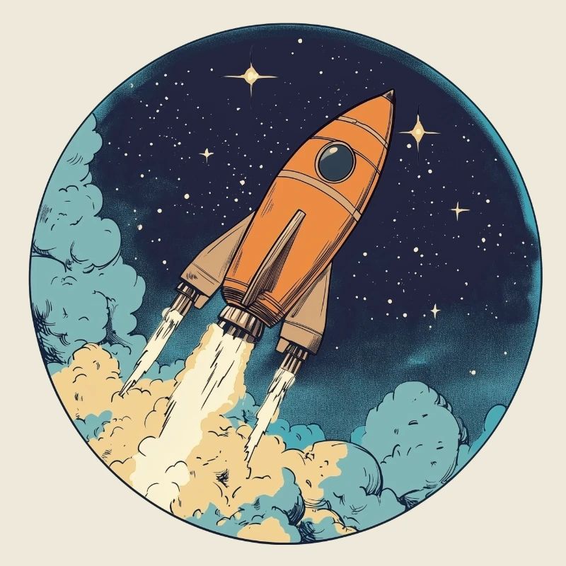 Rocket into the unknown: Departure to new worlds!