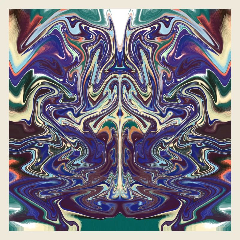 Abstrakte mit ein Stier Muster