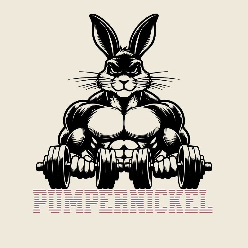 Pumpernickel Gym Training Drôle