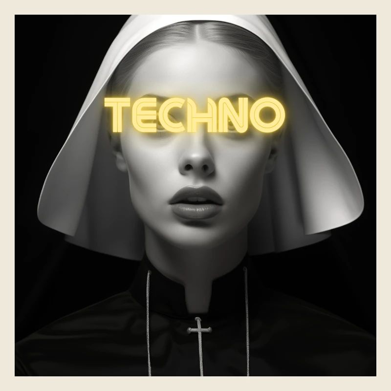 Douce nonne techno - Rave Design