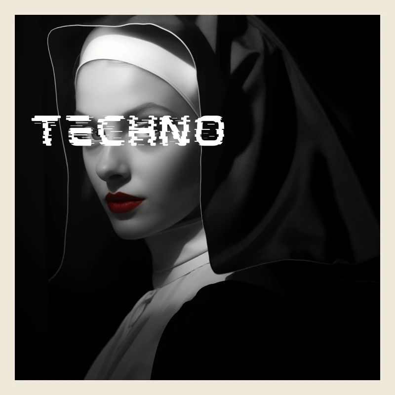 Techno Nun - Rave Design