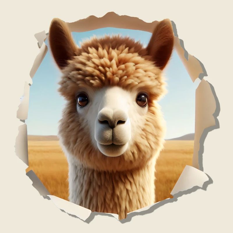 Alpaca Head in Hole 1