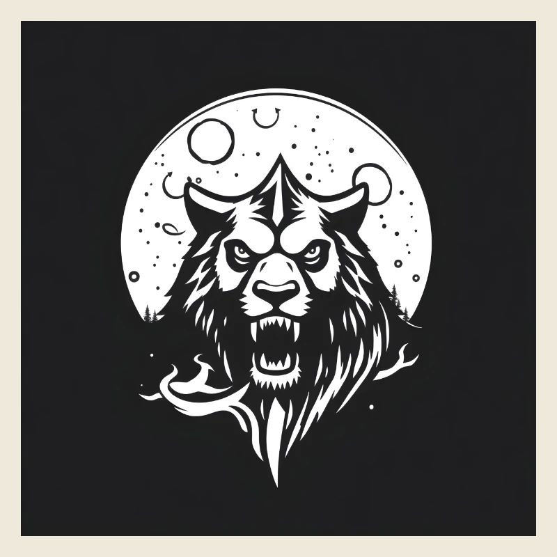Le lion de la lune