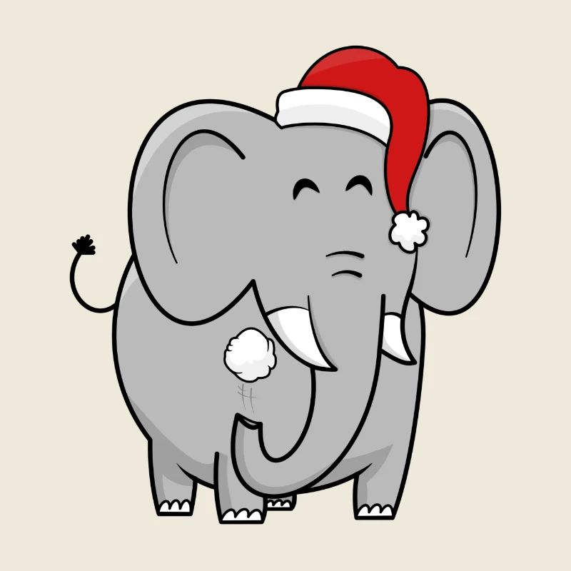Joyeux Noël éléphant