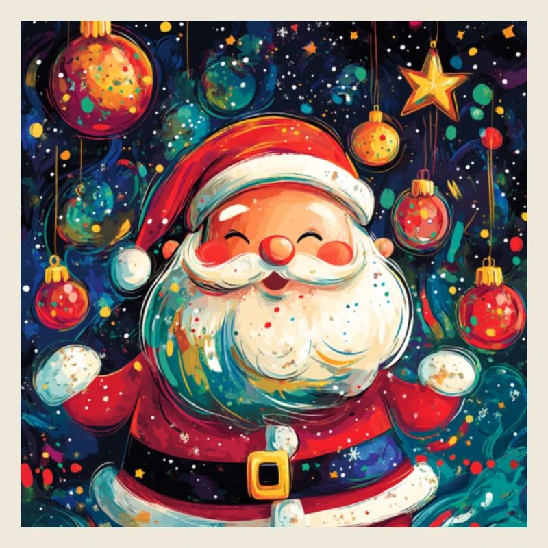 Weihnachtsmann Frohe Weihnachten