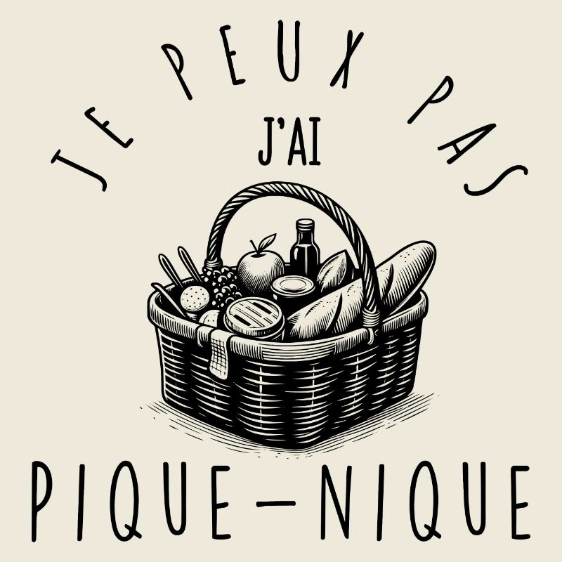 Ich kann nicht, ich mache ein Picknick.