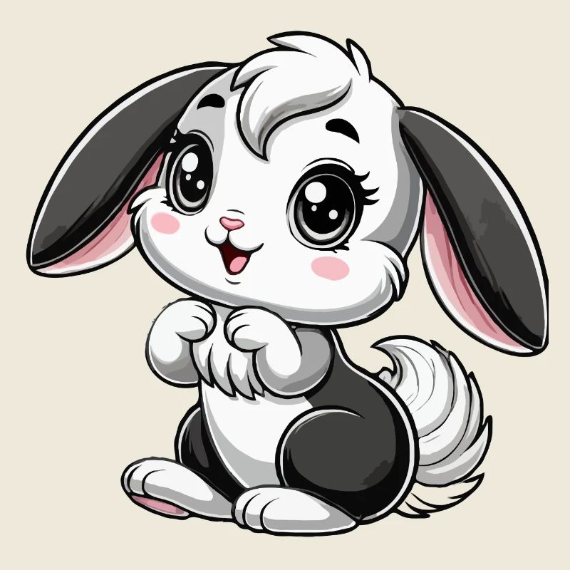 Girl rabbit
