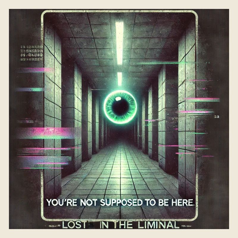 weirdcore Lost in the Liminal
