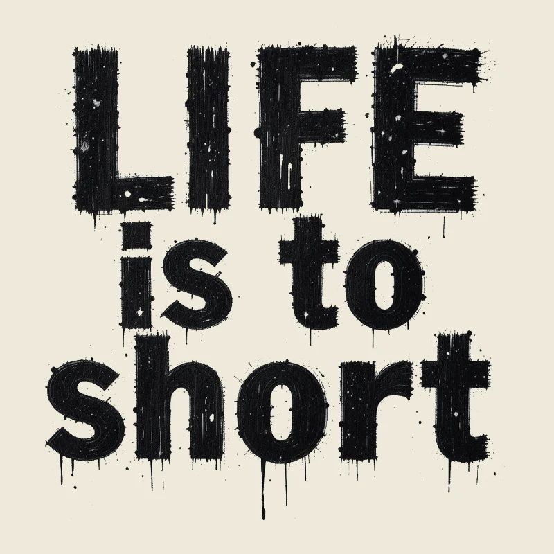 life is to short