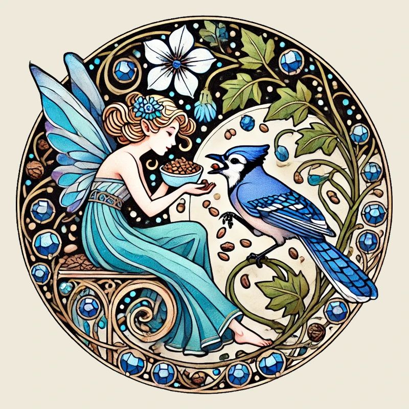 Fée Geai Bleu