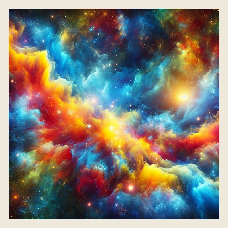 Bright Dust Clouds Art