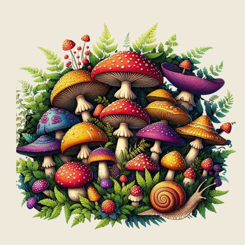 Mushrooms Magic Mushrooms Plain