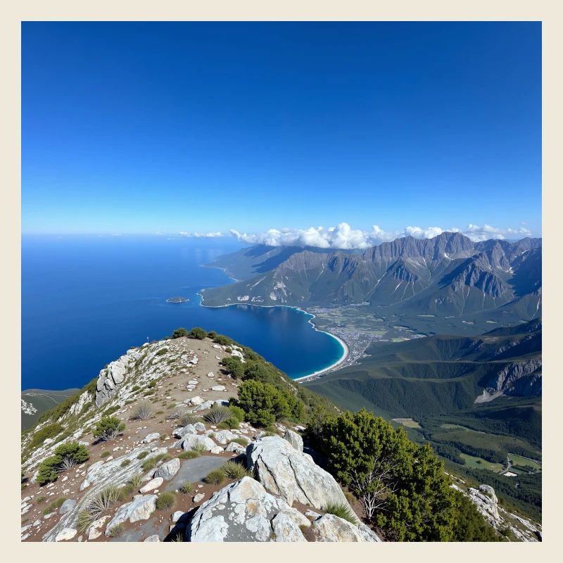 beautiful coastal landscape