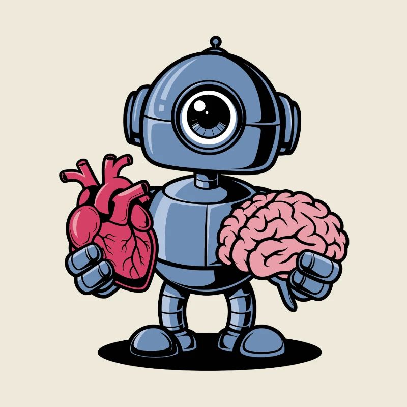 Robot cœur vs cerveau