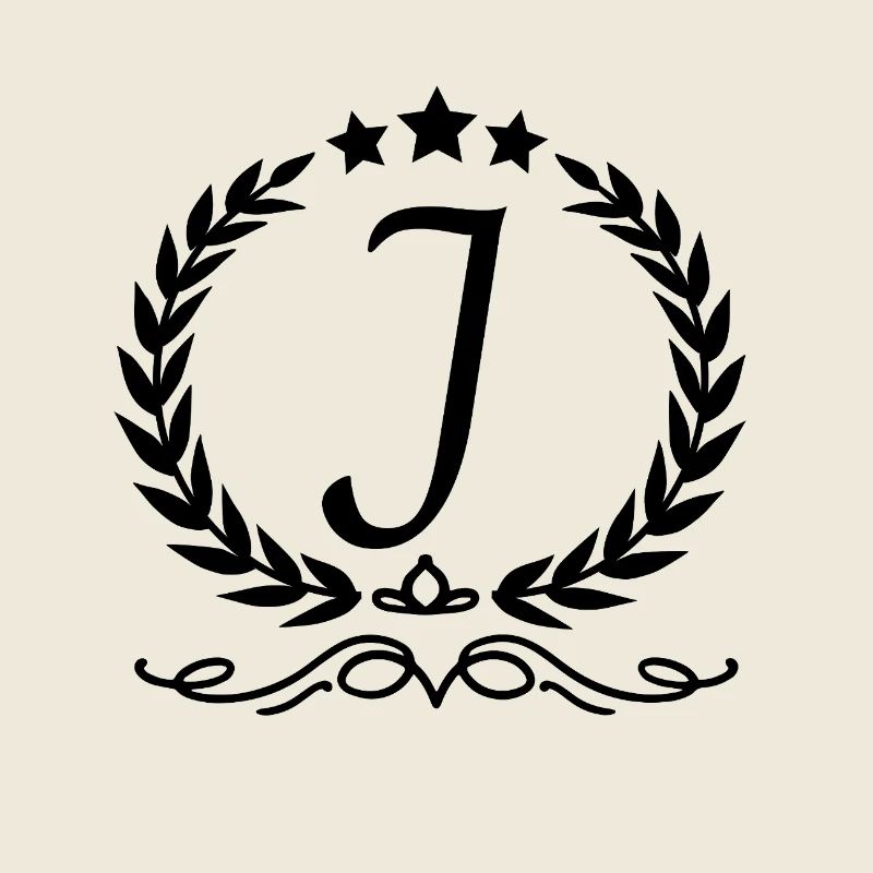 Buchstabe j Krone