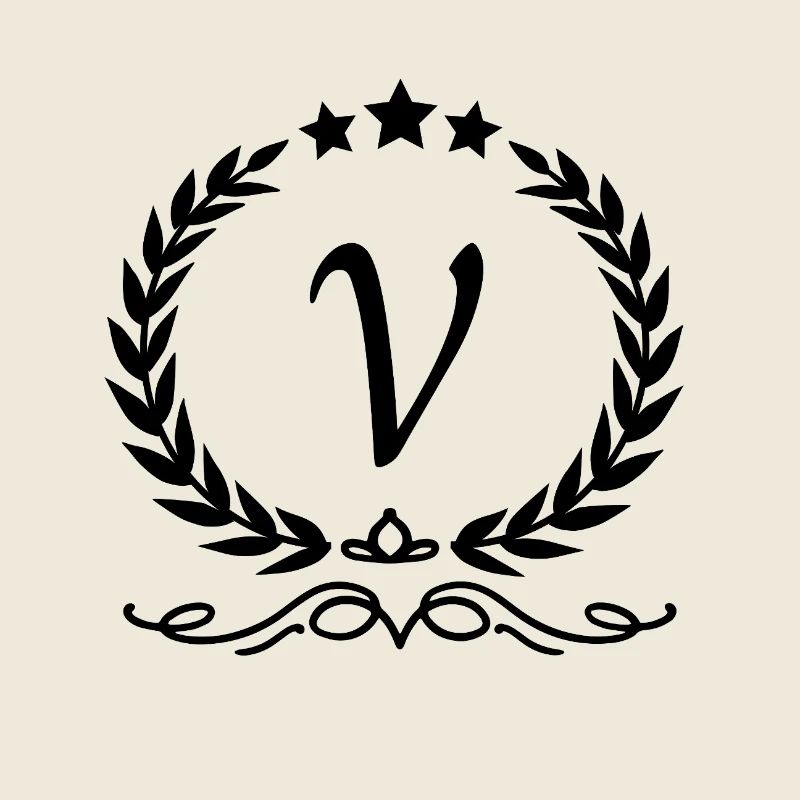 Letter V Crown