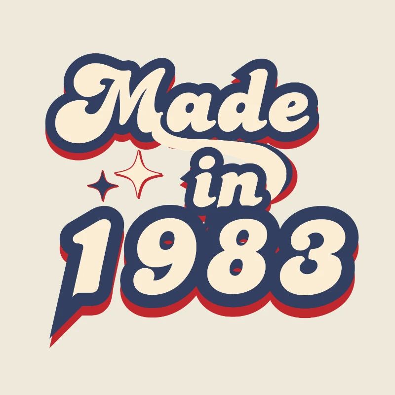 Made in 1983 Retro