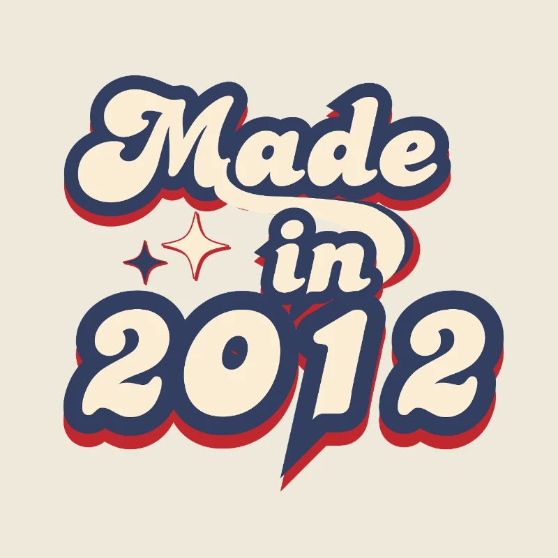 Made in 2012 retro