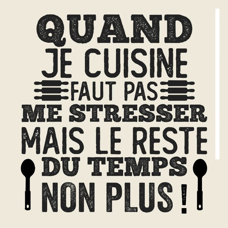 humorous kitchen apron