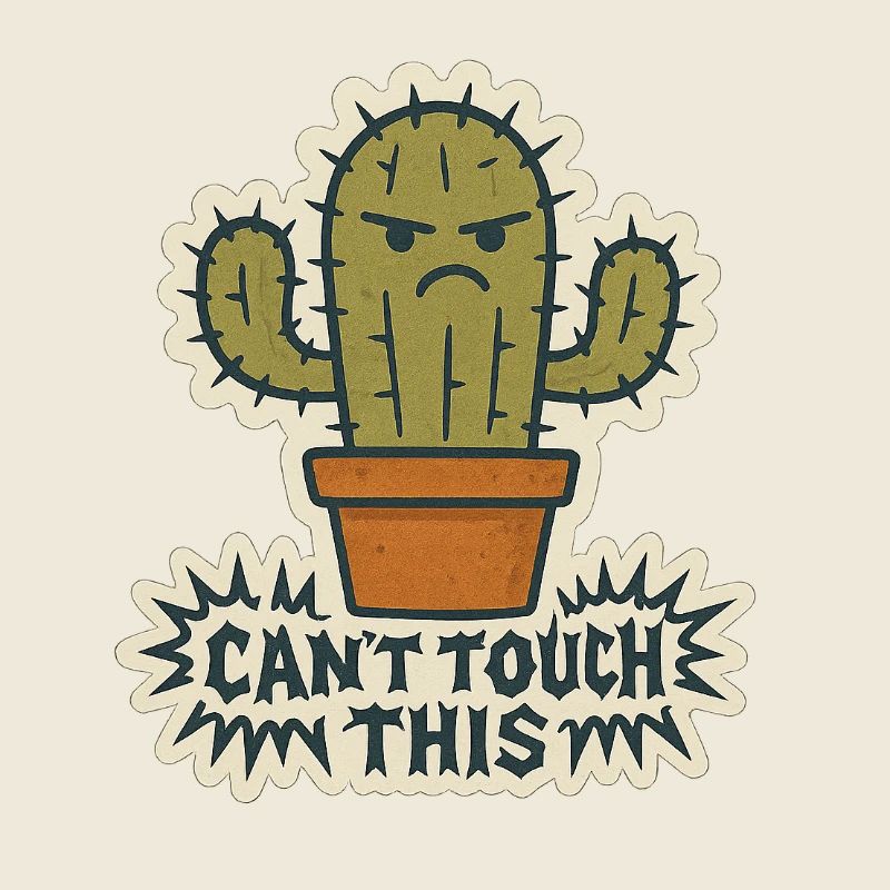 Ne peut pas toucher à ça - Cactus