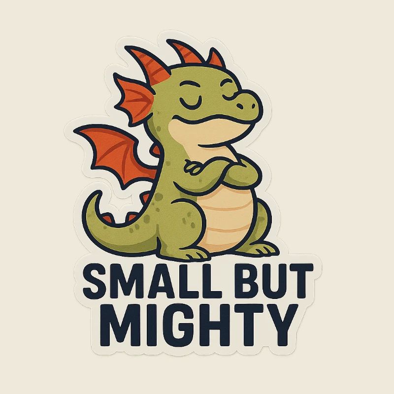 Small but Mighty - kleiner Drachen, große Kraft