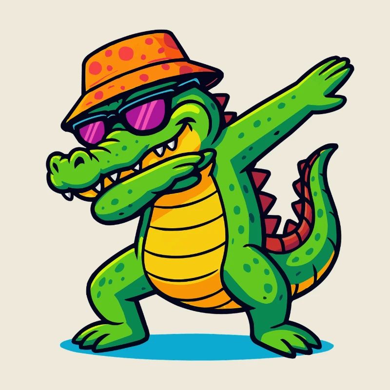 Crocodile Dabbing