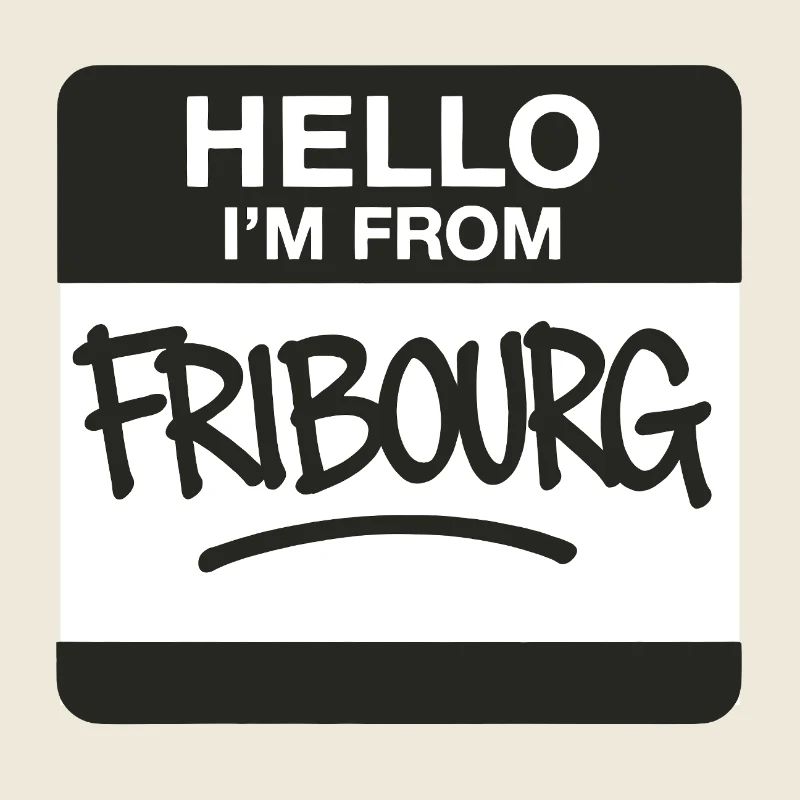 Fribourg Graffiti Sticker