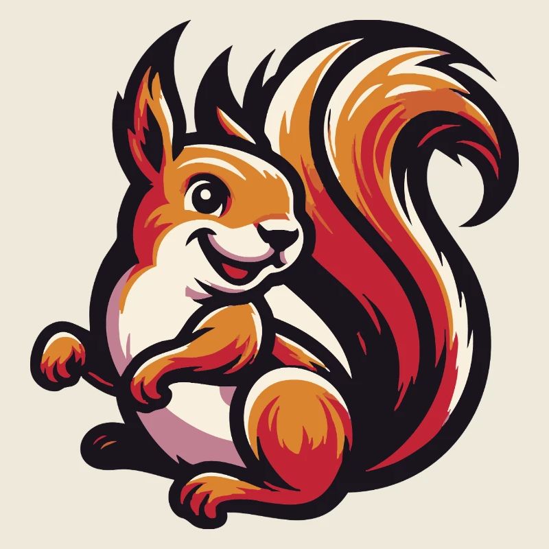 Rotes Eichhörnchen Grace