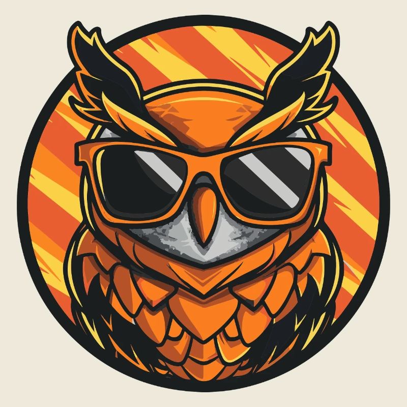 Owl Comic Cool