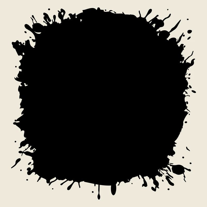 splatter klecks