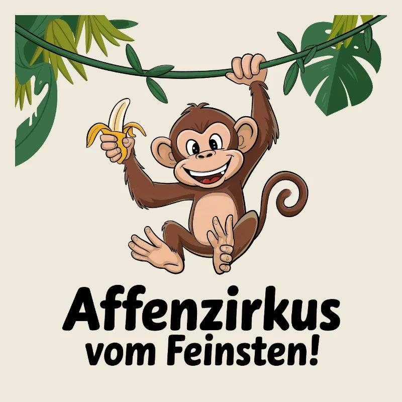 Monkey circus at its best – Funny Monkey