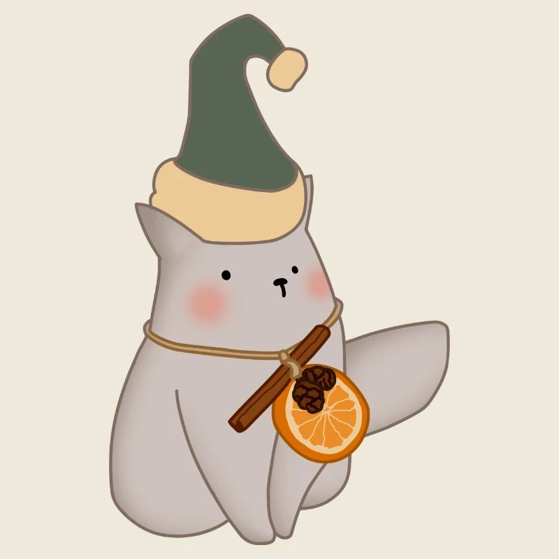 Weihnachtskatze