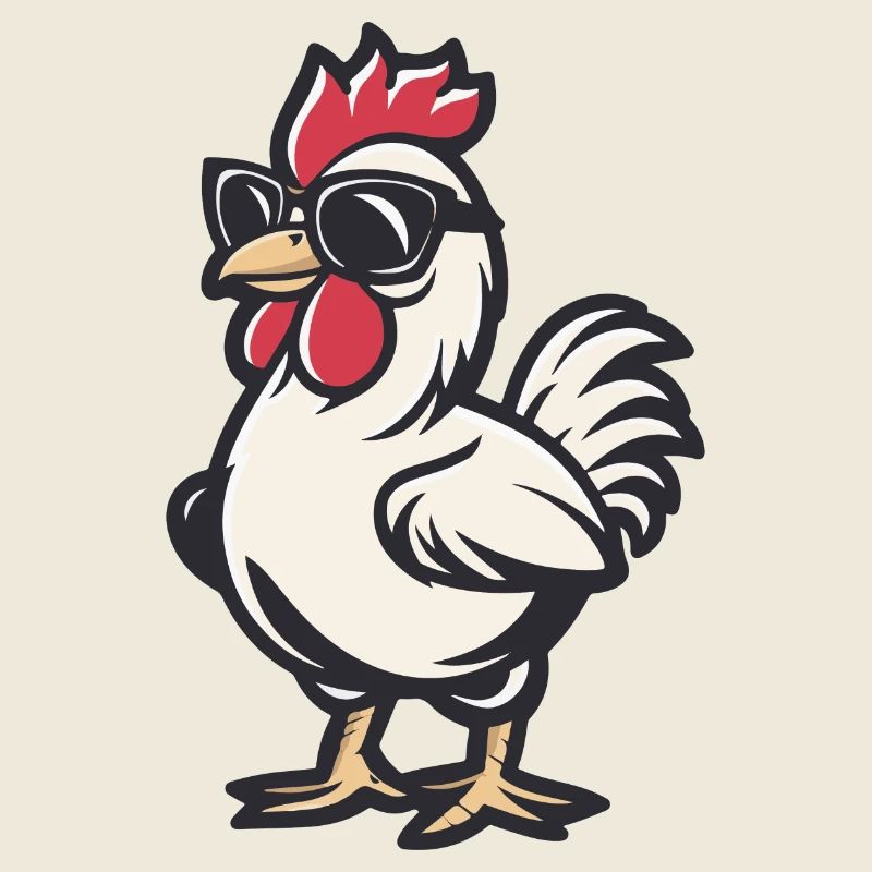 Poulet Comique Cool