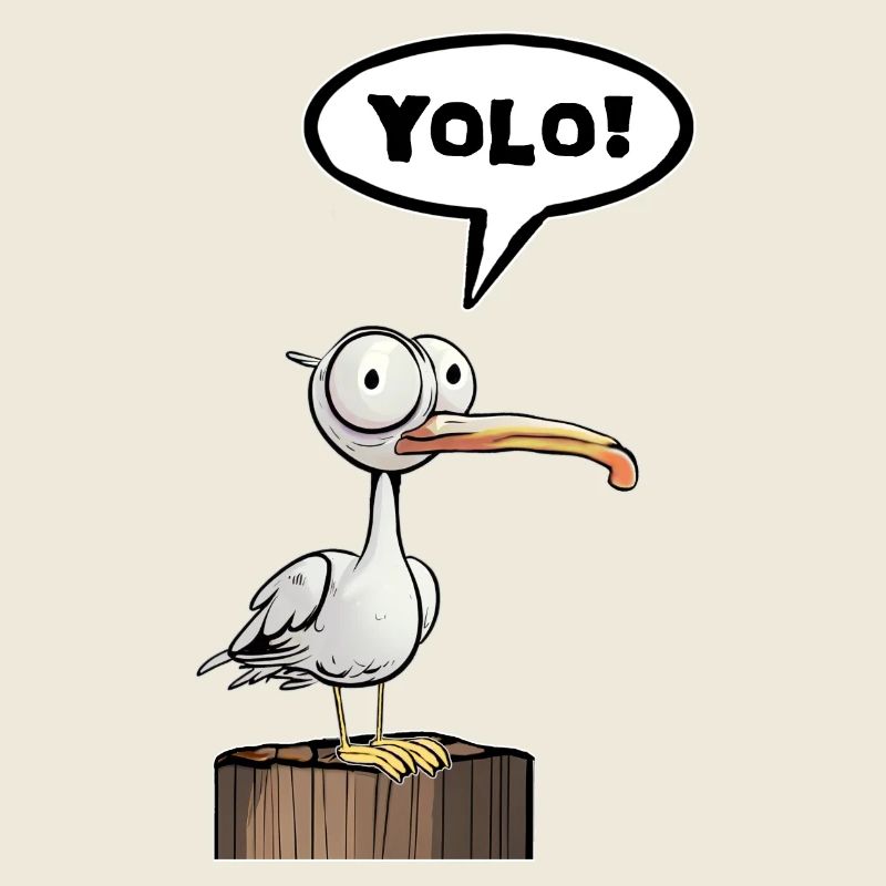 Seagull Speech Bubble Yolo