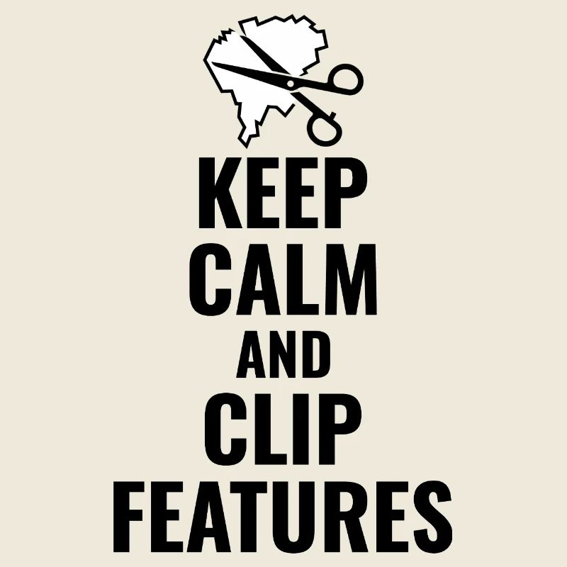 GIS Mapping Data Clip Features Spatial Geoinfo
