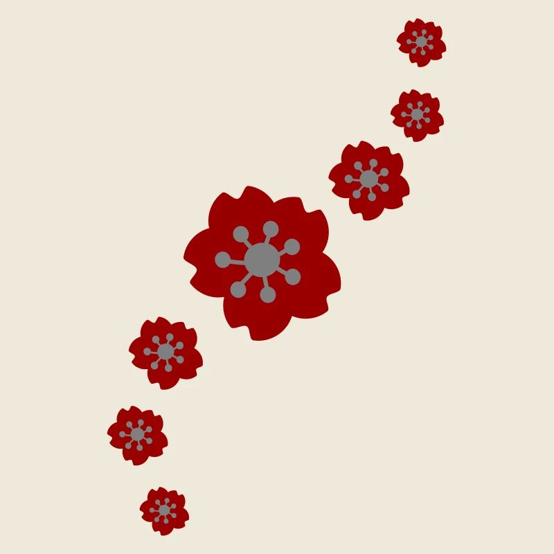 Japanese Cherry Blossom - Sakura ligne 2