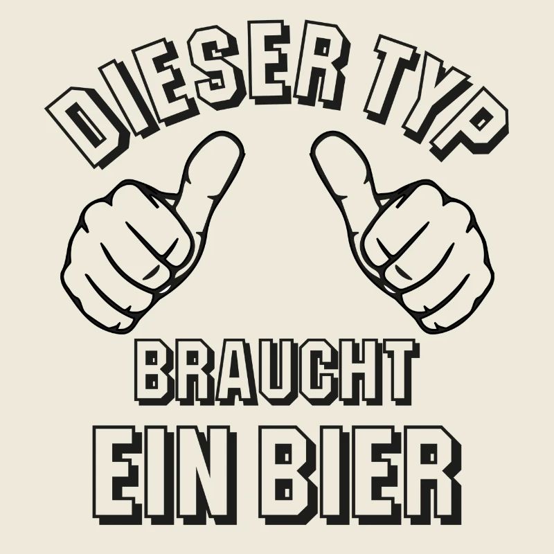 Dieser Typ braucht ein Bier