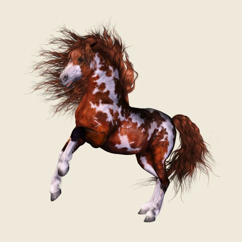 Cheval maternelle